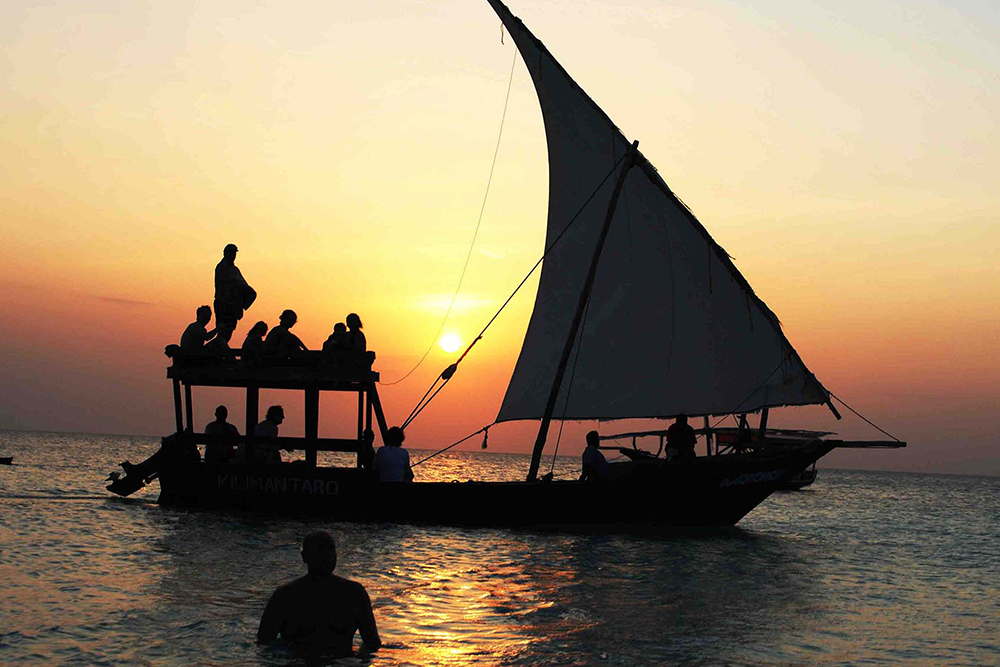 Dhow Sunset Cruise in Zanzibar