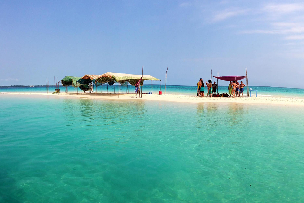 Nakupenda Sandbank Picnic in Zanzibar