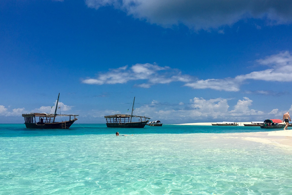 Nakupenda Sandbank Picnic in Zanzibar