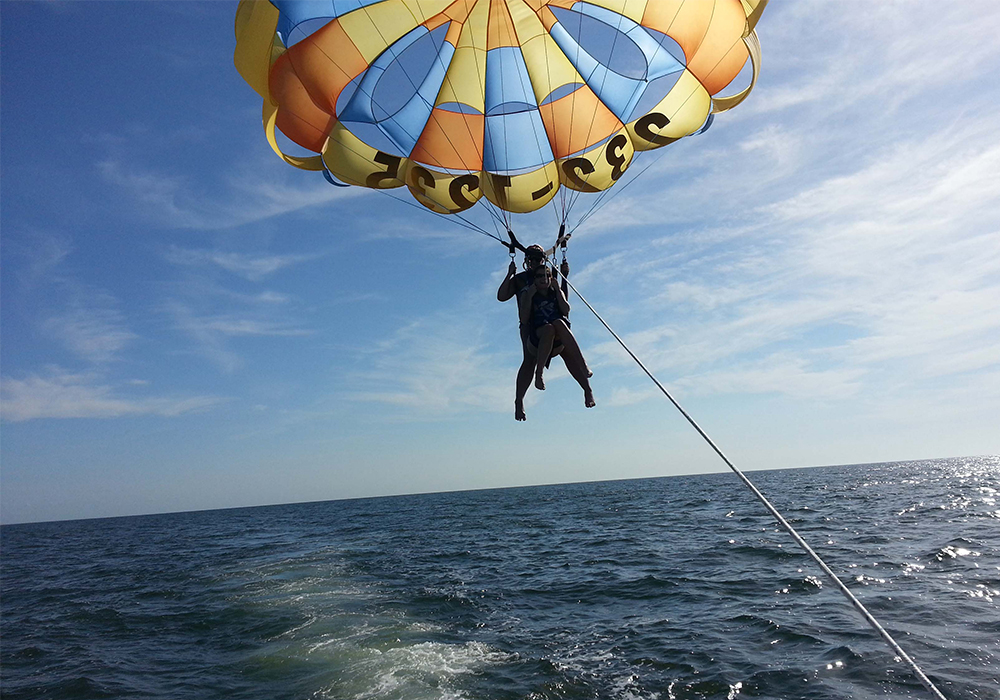 PARASAILING IN ZANZIBAR